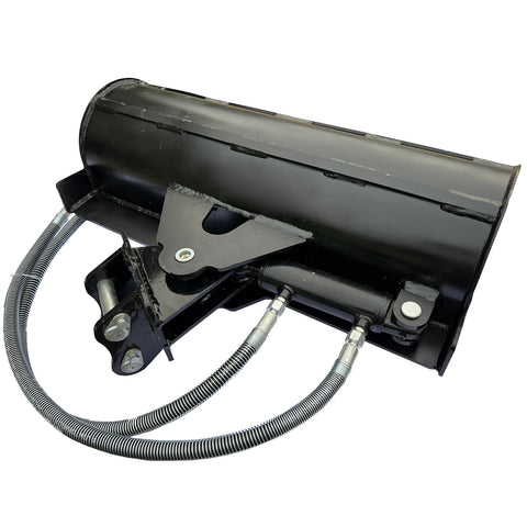 Wallemac E10HT Attachments 800mm Hydraulic Tilt Bucket for Mini Excavator Angle Bucket Atttachment for WALLEMAC WE10 Series or Similliar Machines